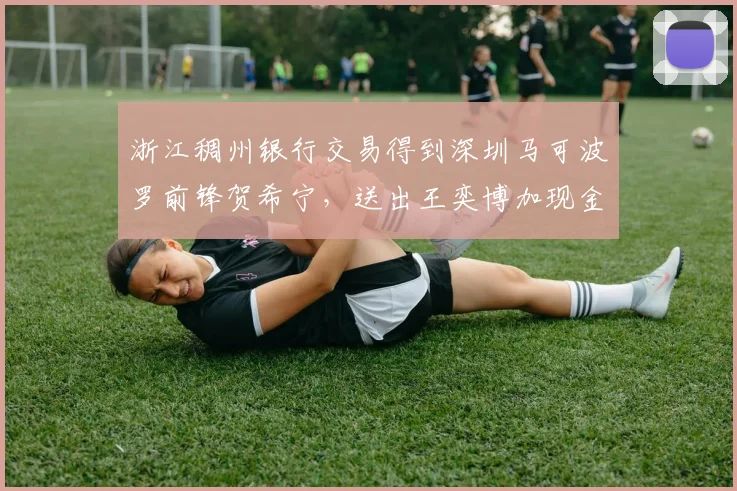 浙江稠州银行交易得到深圳马可波罗前锋贺希宁,送出王奕博加现金